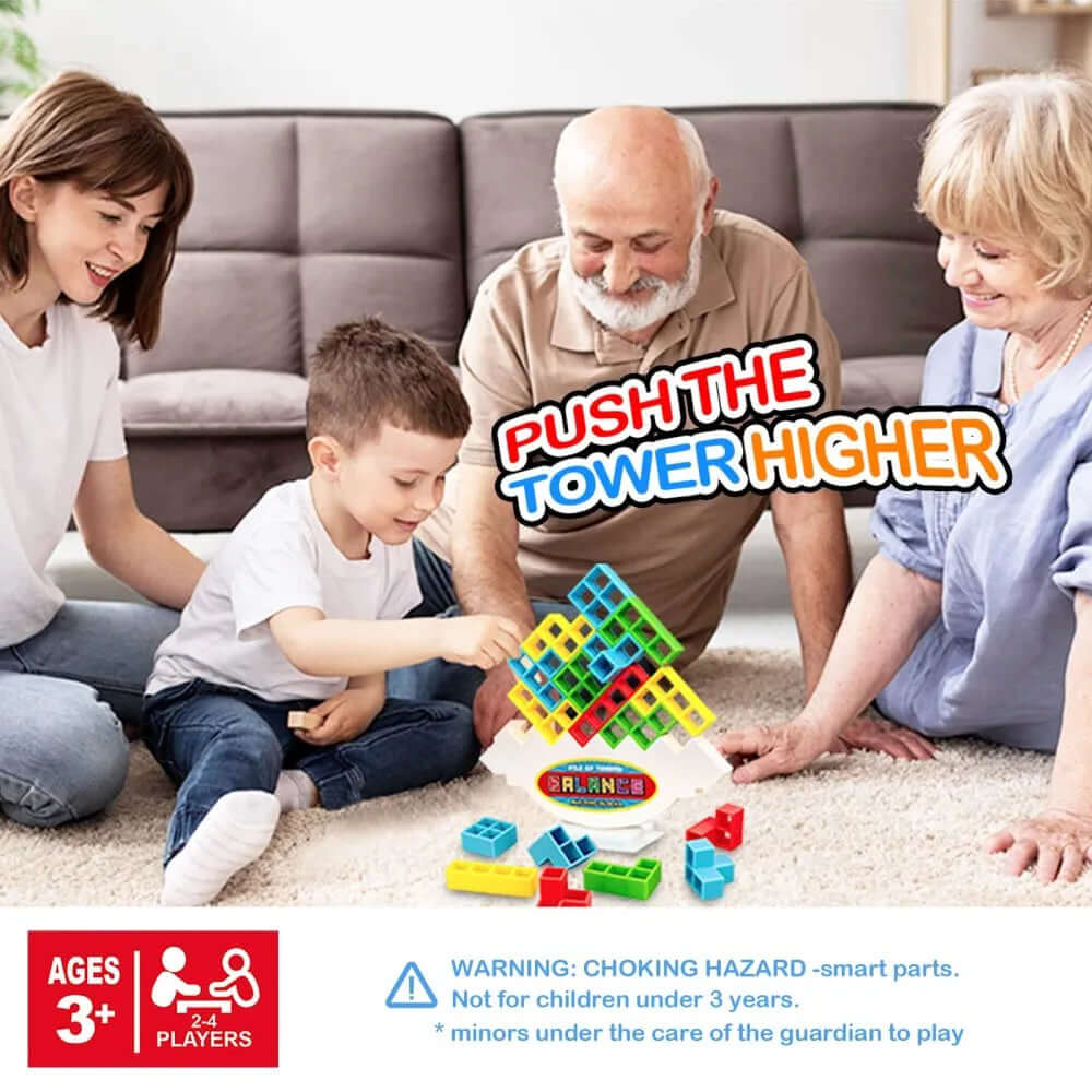 3D Balance-Turm - Deko-Objekt für Ruhe & Fokus