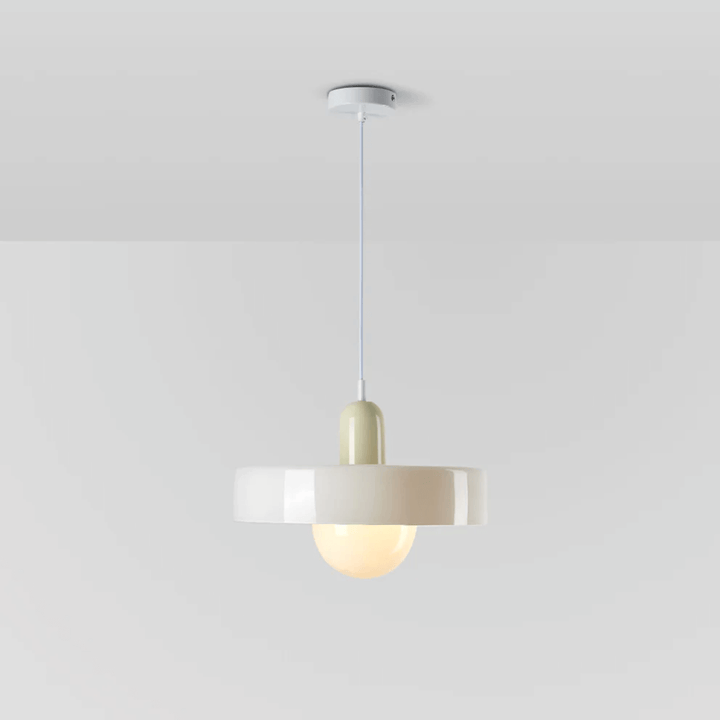 Lampe suspendue en verre à LED au design moderne