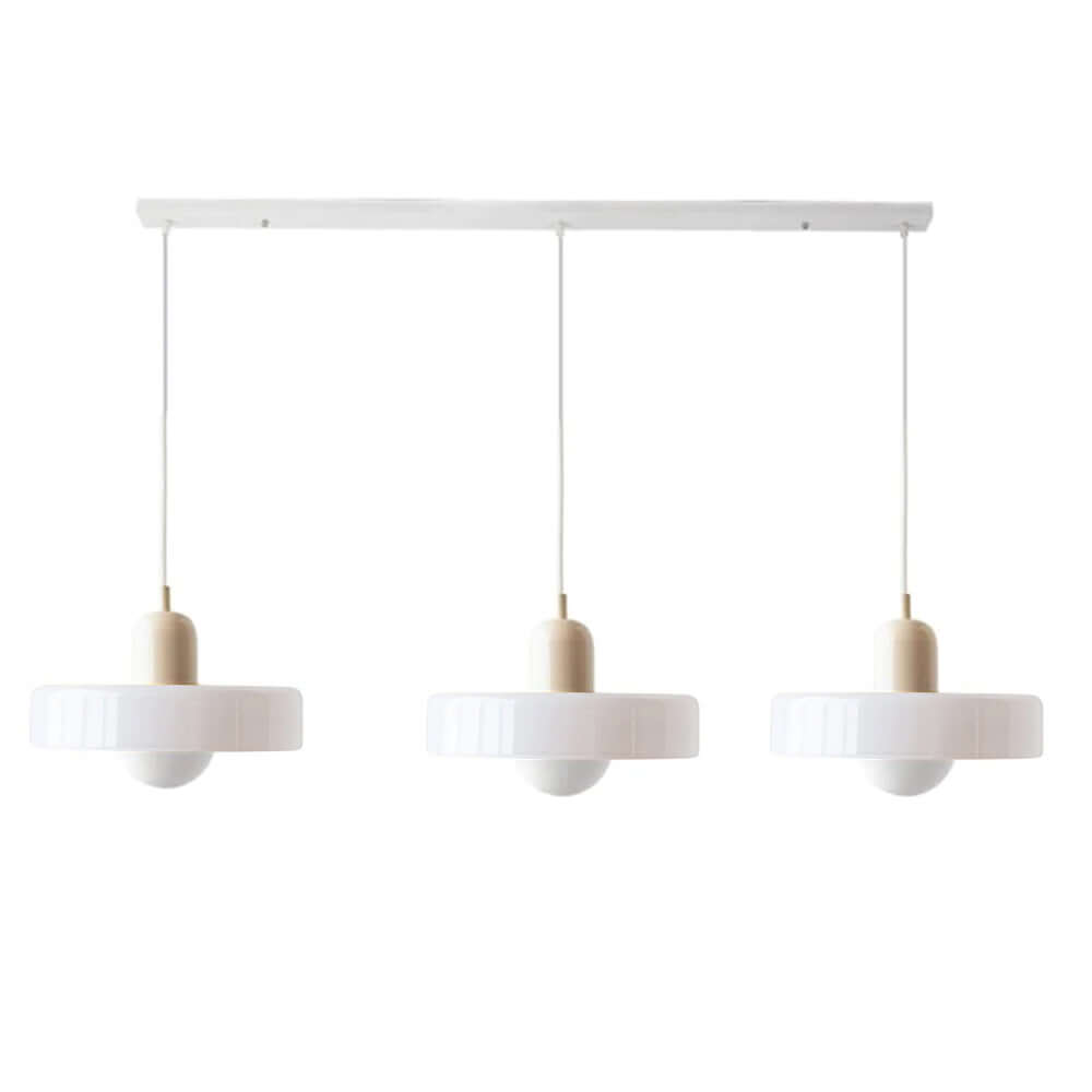 3-köpfige Bauhaus Pendelleuchte