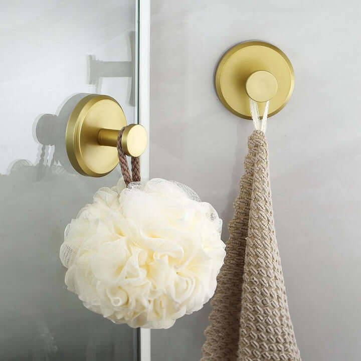 Badezimmer-Handtuchhaken - Elegante Wandmontage