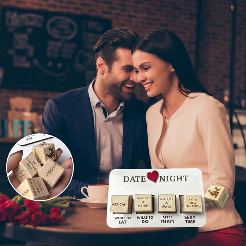 Jeu de dés pour couples pour les soirées en amoureux - Romance et plaisir