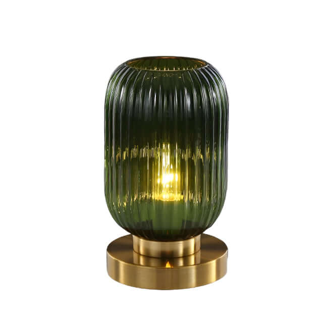 Lampe de table en cristal moderne