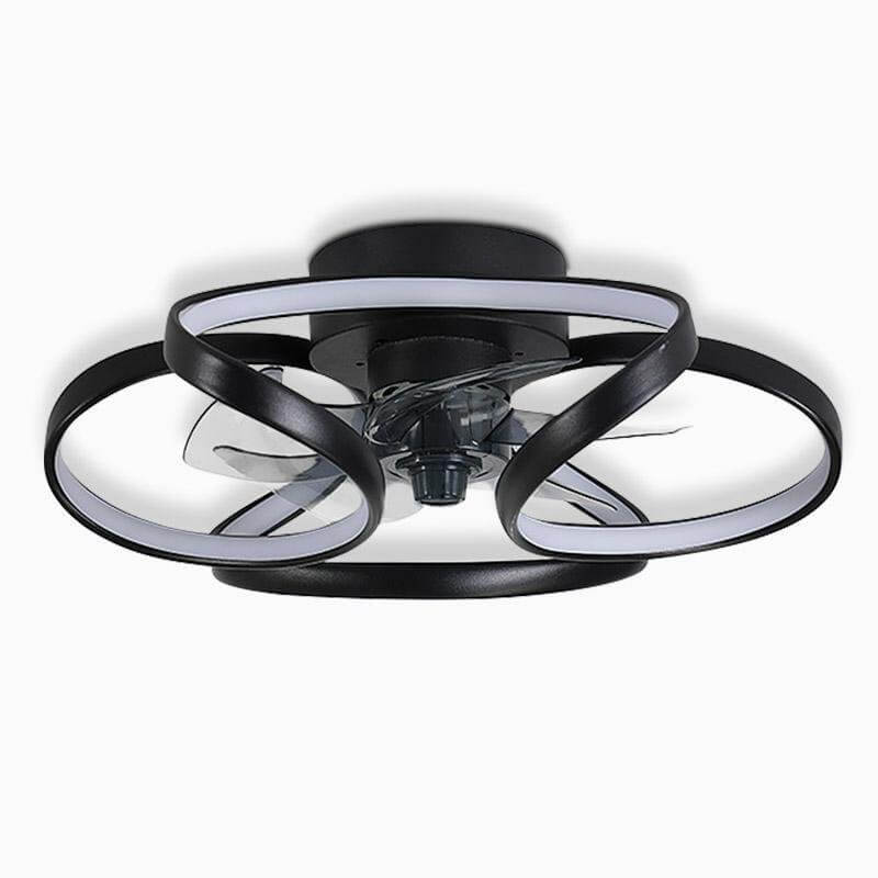 Ventilateur de plafond LED moderne