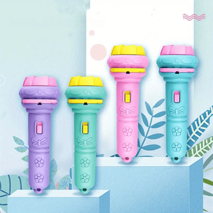 Projektor Taschenlampe für Kinder - 32 Dias