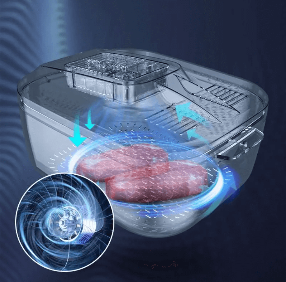 Dégivrage rapide : QuickDefrost - Hygiénique et anti-goutte