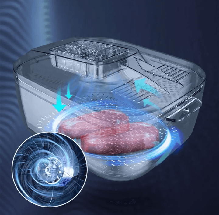 Dégivrage rapide : QuickDefrost - Hygiénique et anti-goutte