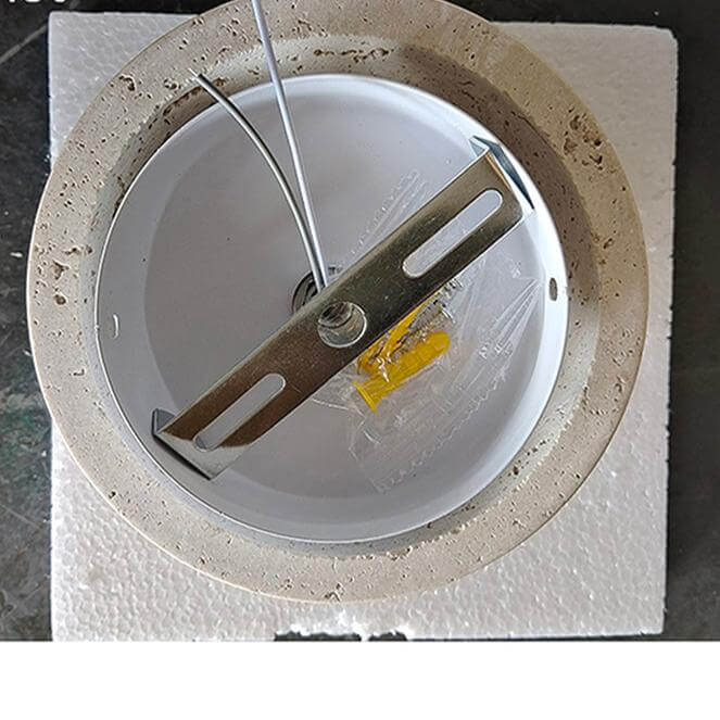 Applique murale élégante de couleur crème