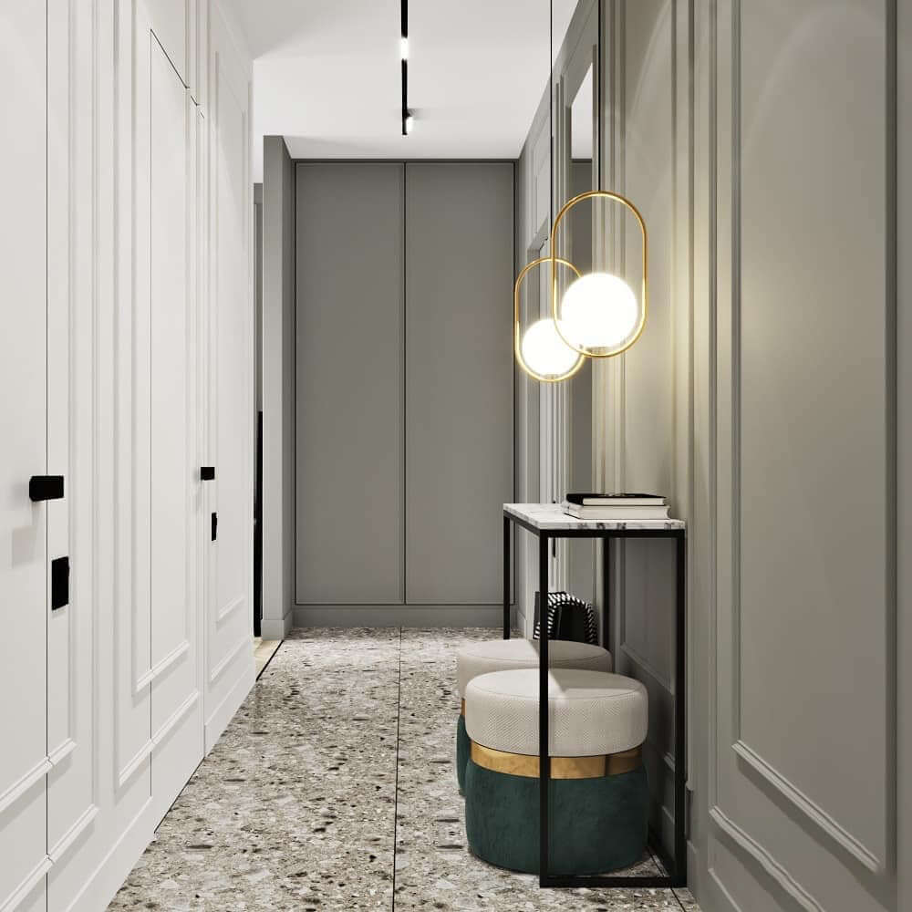 Suspension élégante et moderne