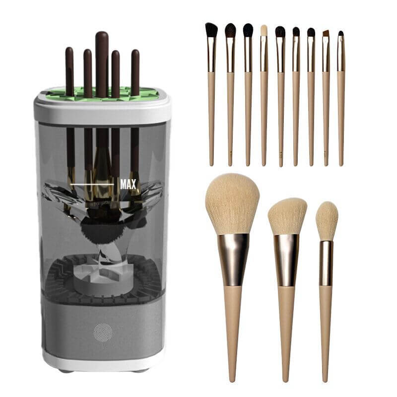 Autom. Make-up Pinselreiniger - Schnell & Hygienisch