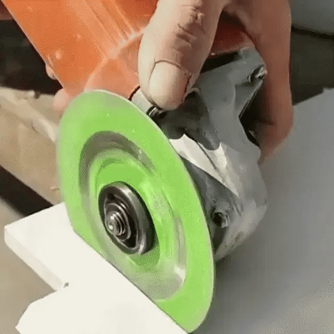 "Diamant Glas-Schneidblatt für präzises Schneiden von Glas und Keramik, silberne Scheibe mit feiner Diamantbeschichtung"