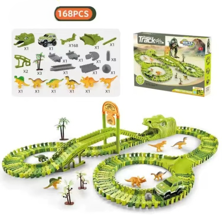 Interaktives Dinosaurier-Zugspiel ab 3 Jahren