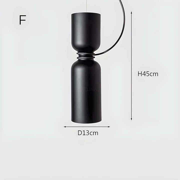 Suspension LED géométrique Design moderne