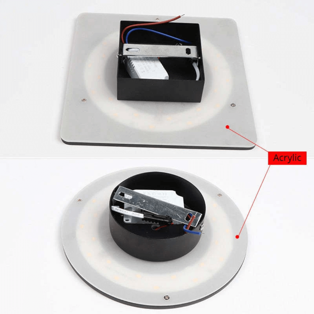 Applique murale d'extérieur LED minimaliste