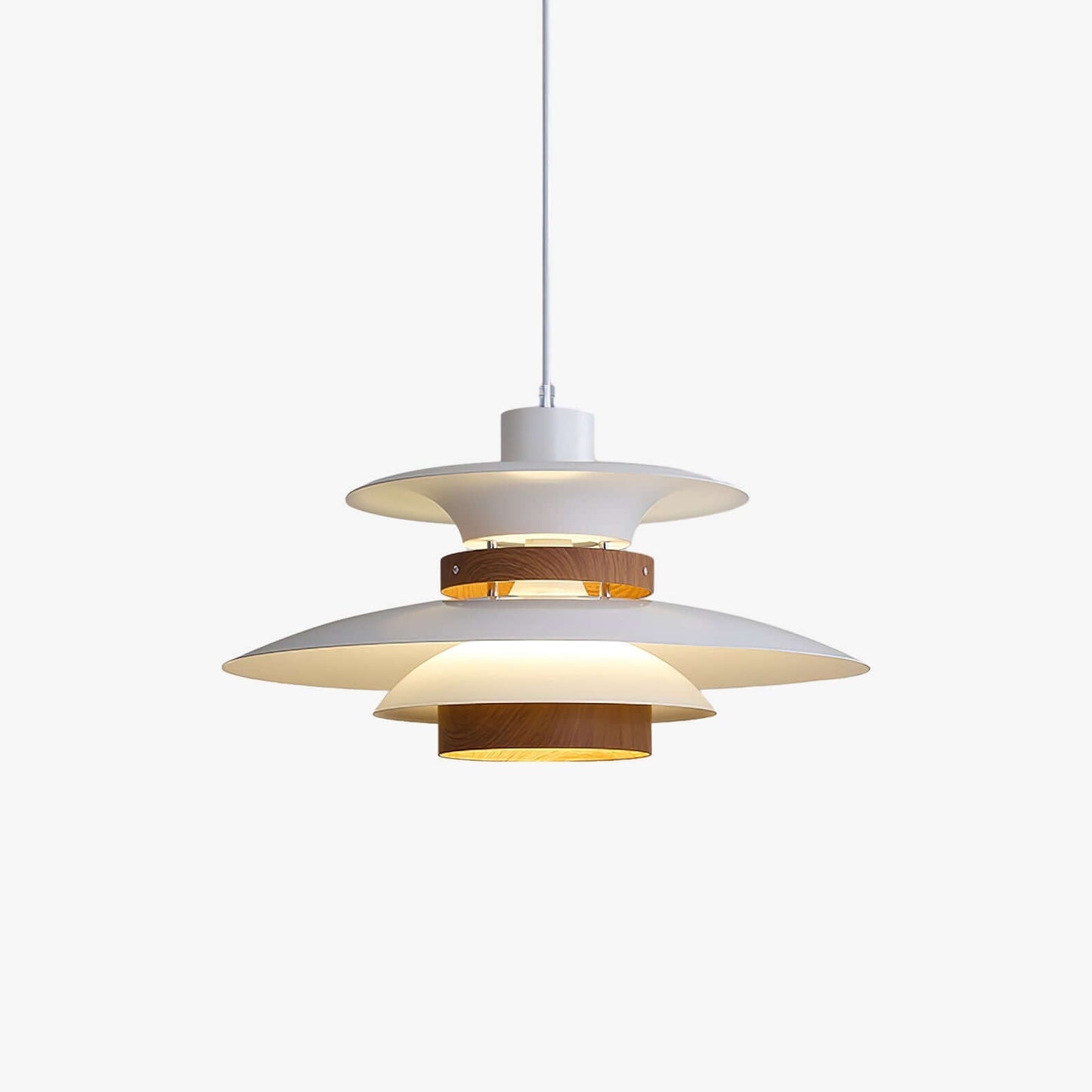 Moderne Metall-Pendelleuchte