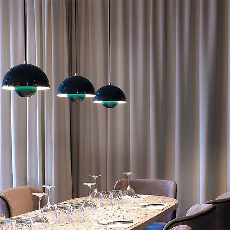 LED Hängeleuchte Blumentopf Design