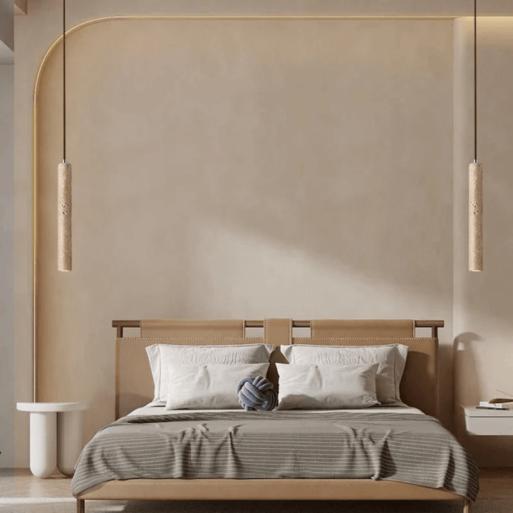 Lustres LED minimalistes de style Wabi-Sabi