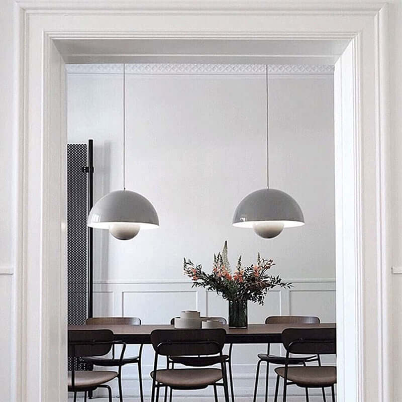 LED Hängeleuchte Blumentopf Design