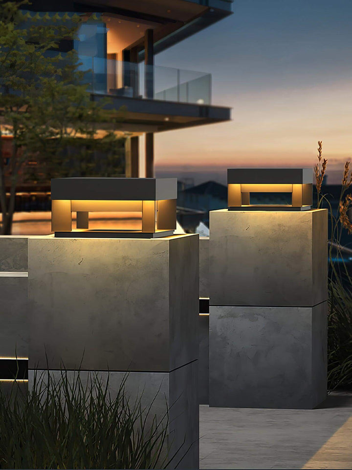 Solar-Außenpfostenleuchte - wetterfest