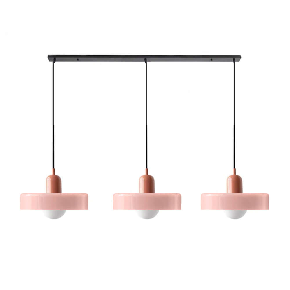 3-köpfige Bauhaus Pendelleuchte
