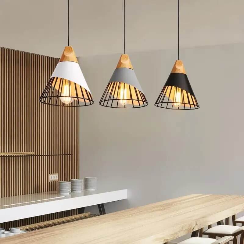 Lampe suspendue LED moderne pour salle à manger