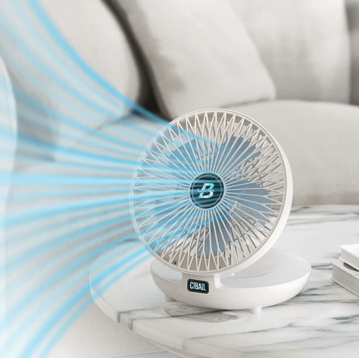 Ventilateur de table portable - refroidissement compact