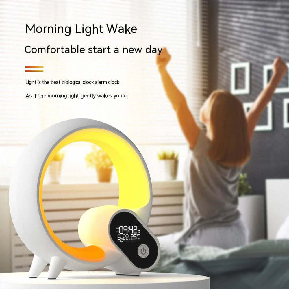 Lampe de chevet intelligente avec changement de couleur et sons
