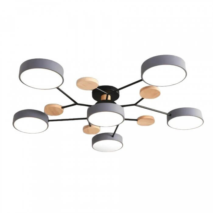 Verzweigte LED-Deckenleuchte Modernes Design