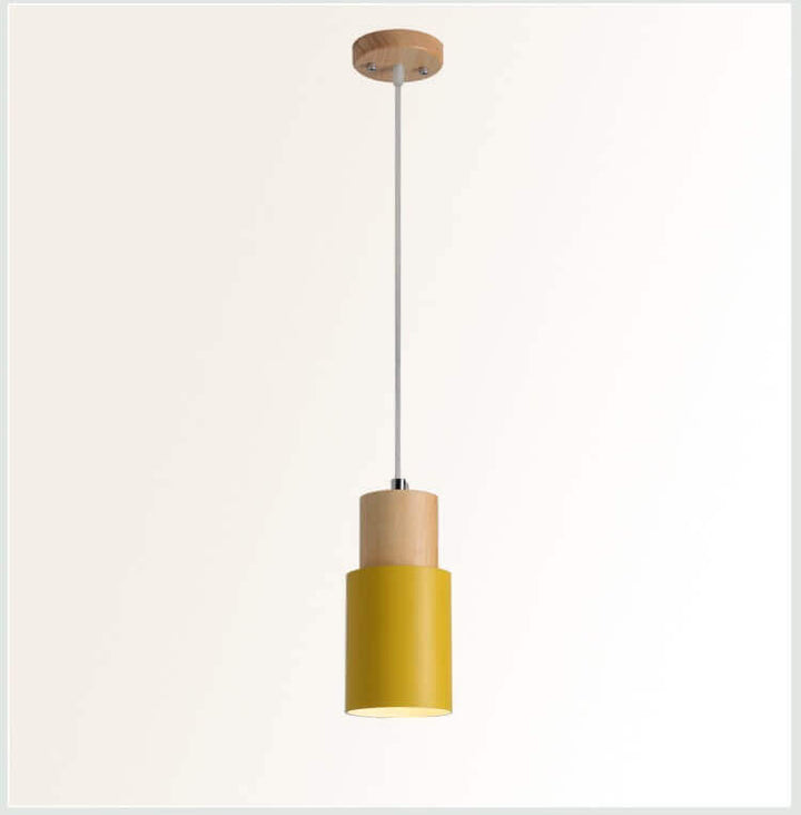Lampe suspendue LED cylindrique moderne - éclairage élégant