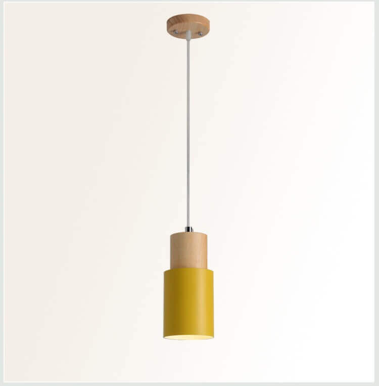 Lampe suspendue LED cylindrique moderne - éclairage élégant