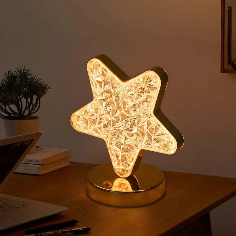 Lampe de table en cristal à intensité variable - Celestia