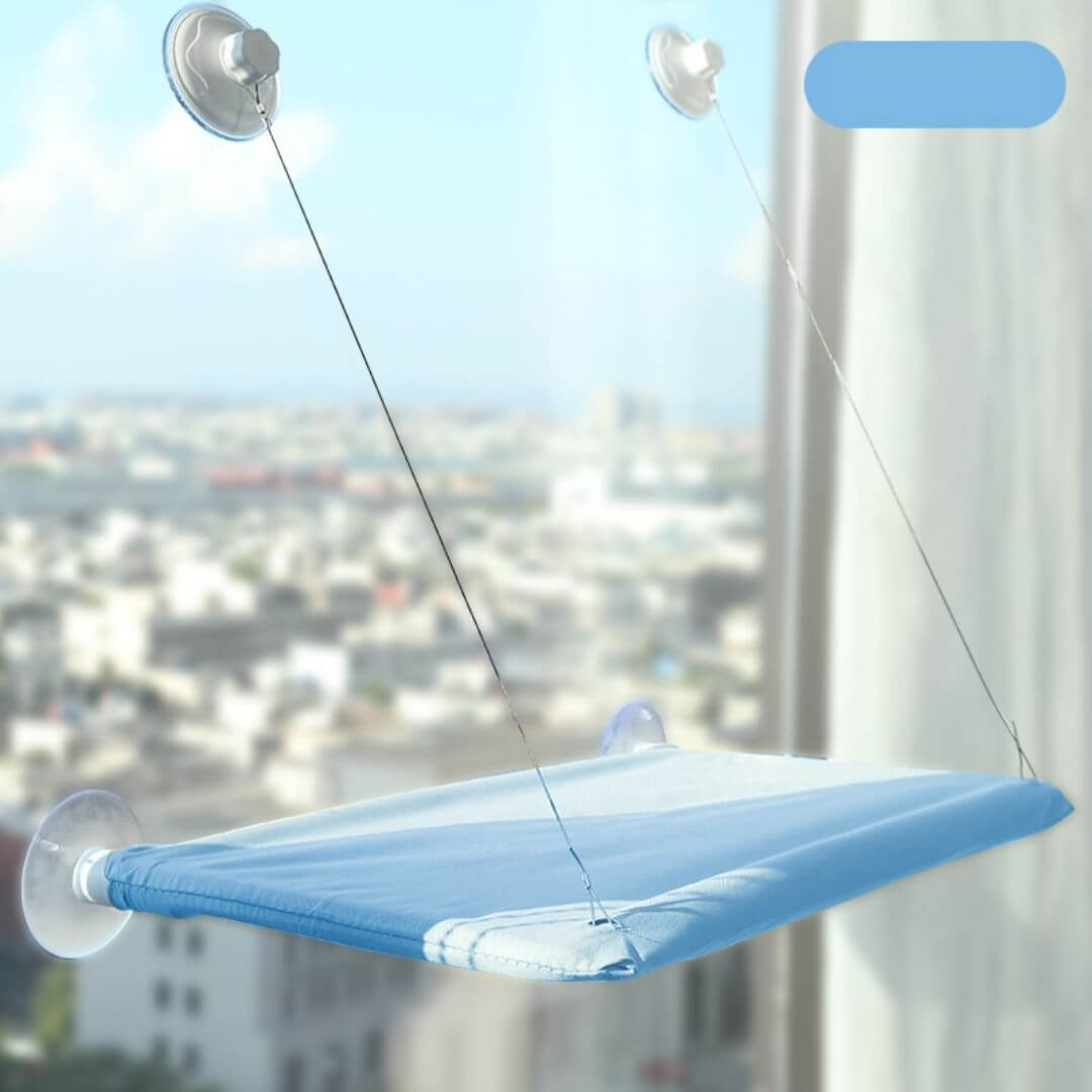 Hamac mural pour chats - vue panoramique