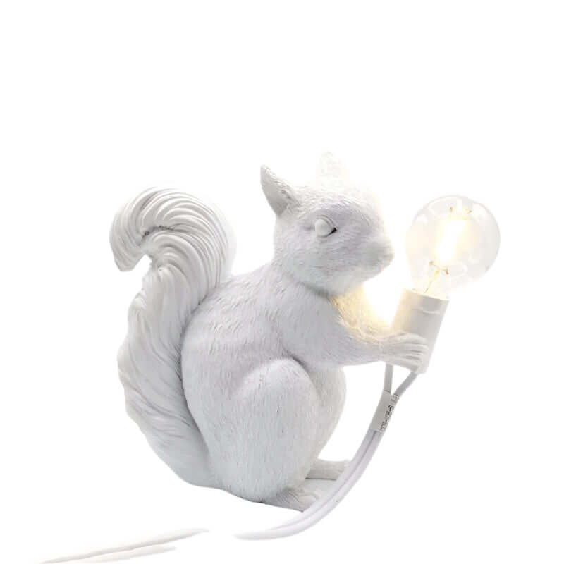 Lampe de table décorative écureuil pour chambre d'enfant