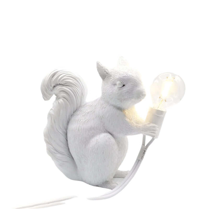 Lampe de table décorative écureuil pour chambre d'enfant