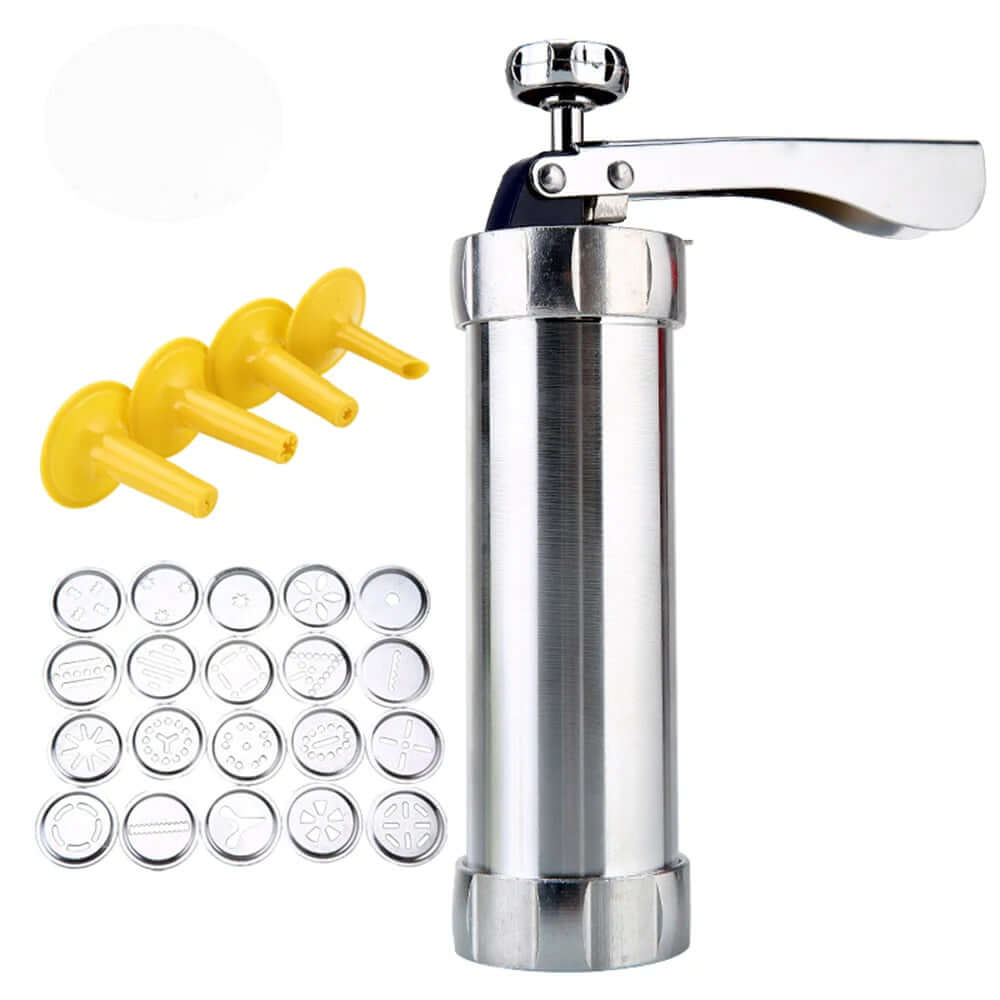 Edelstahl Kekspresse - Plätzchen & Gebäck einfach gestalten