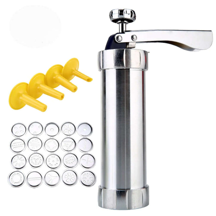 Edelstahl Kekspresse - Plätzchen & Gebäck einfach gestalten