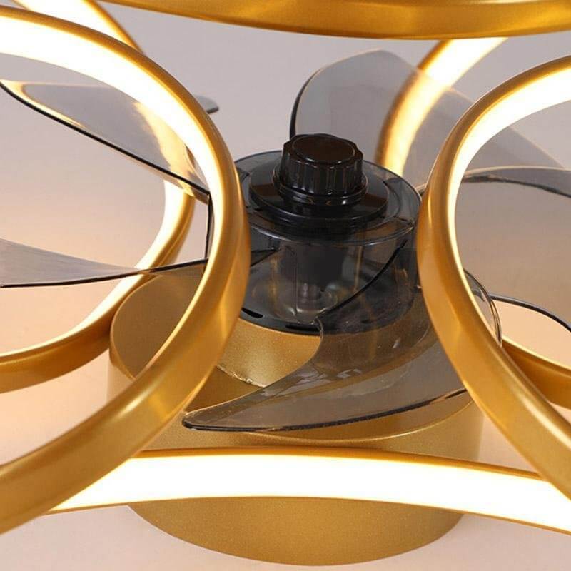 Moderne LED Deckenventilator