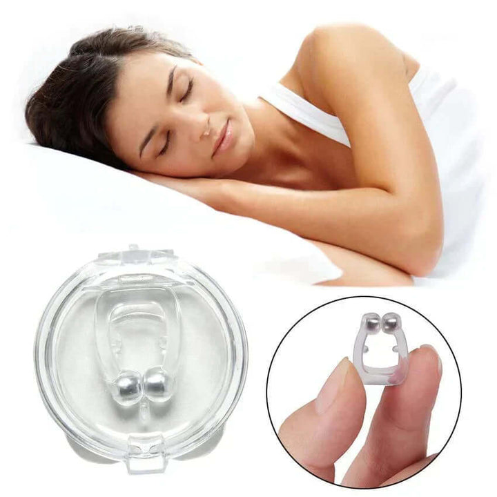 Pince-nez anti-ronflement : aide anti-ronflement pour un sommeil réparateur