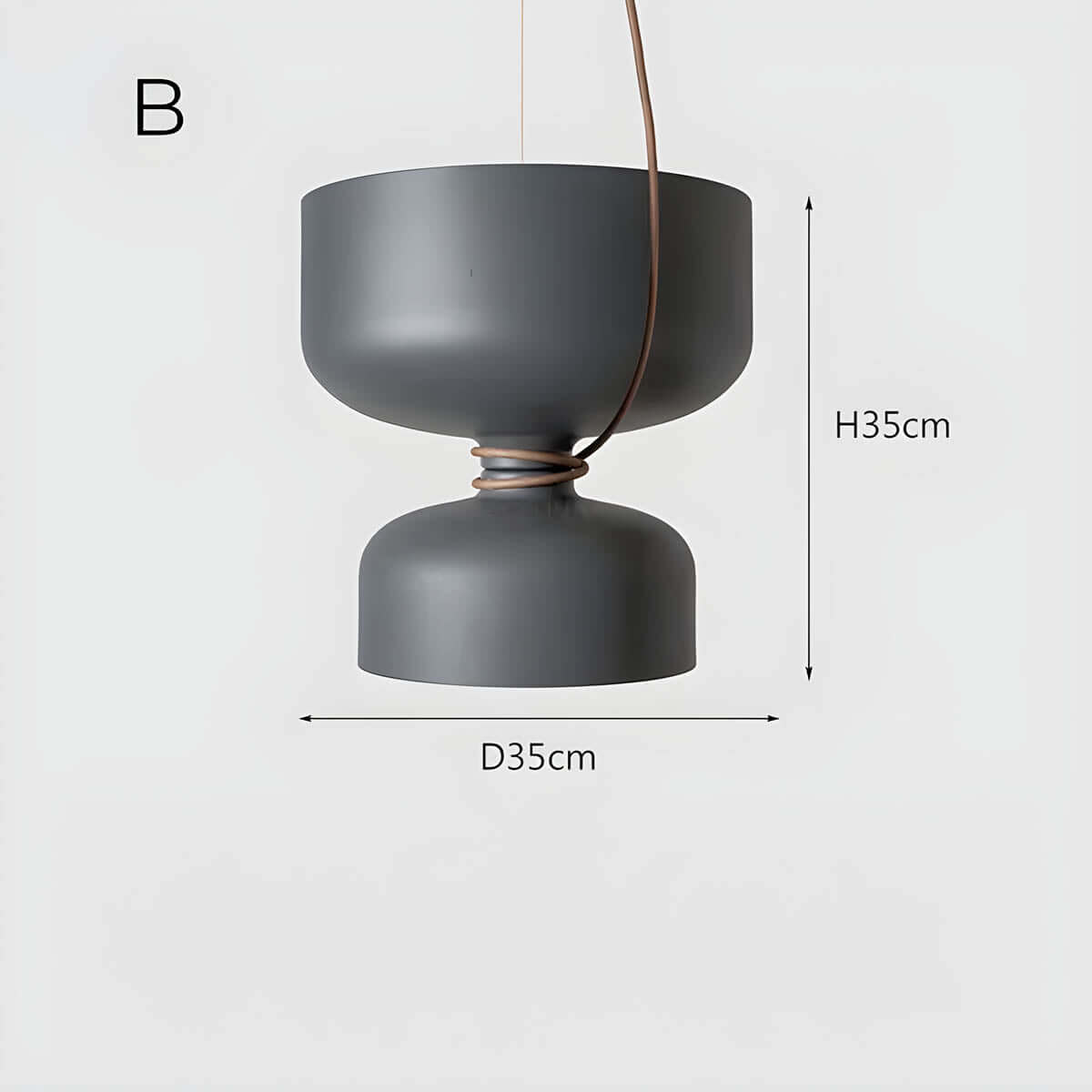 Geometrische LED Pendelleuchte Modernes Design