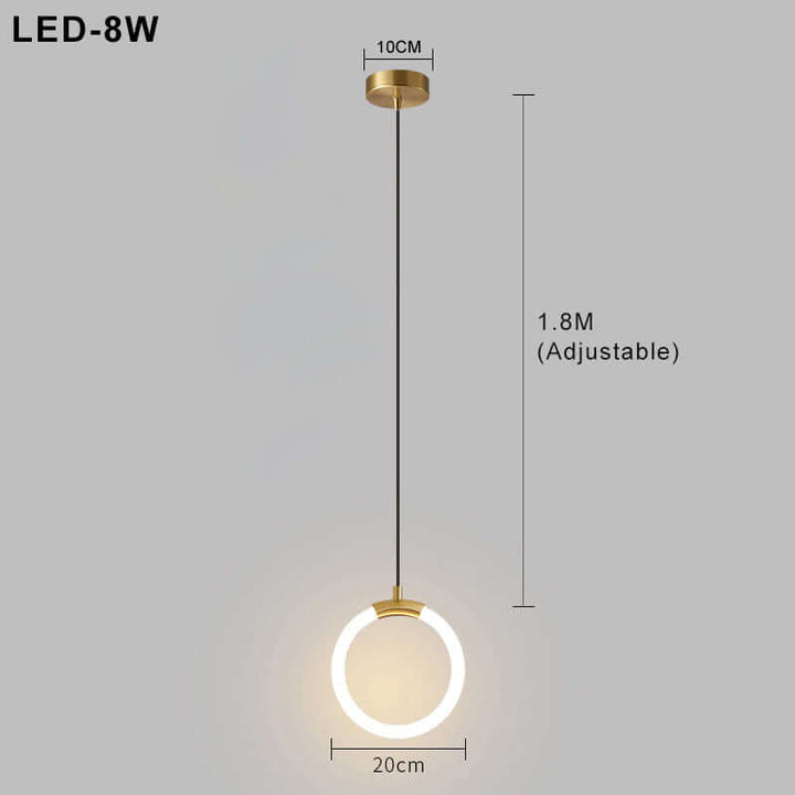 Suspension LED minimaliste