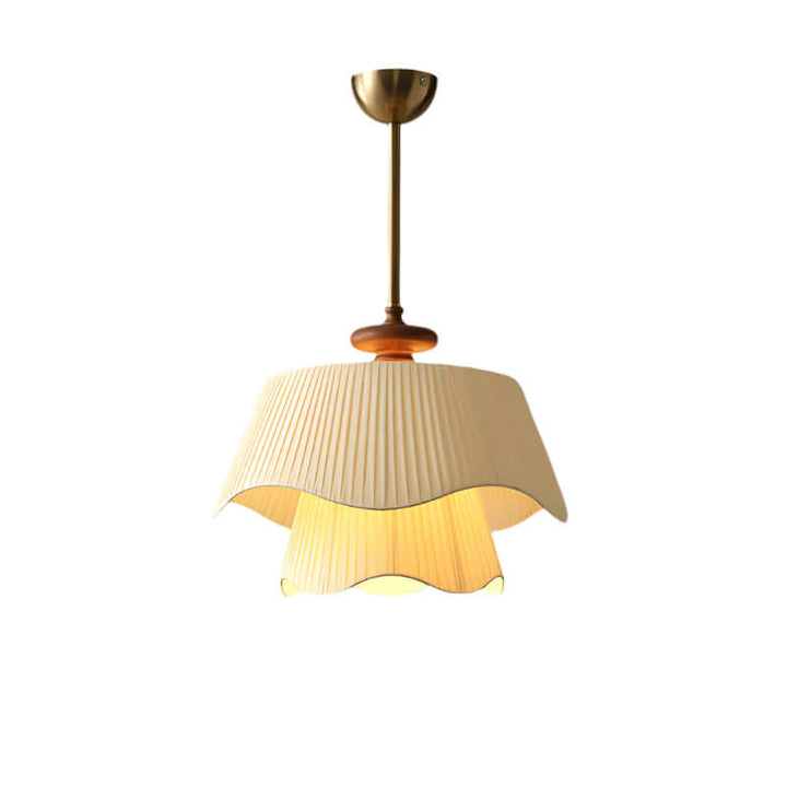 Suspension moderne avec des accents métalliques