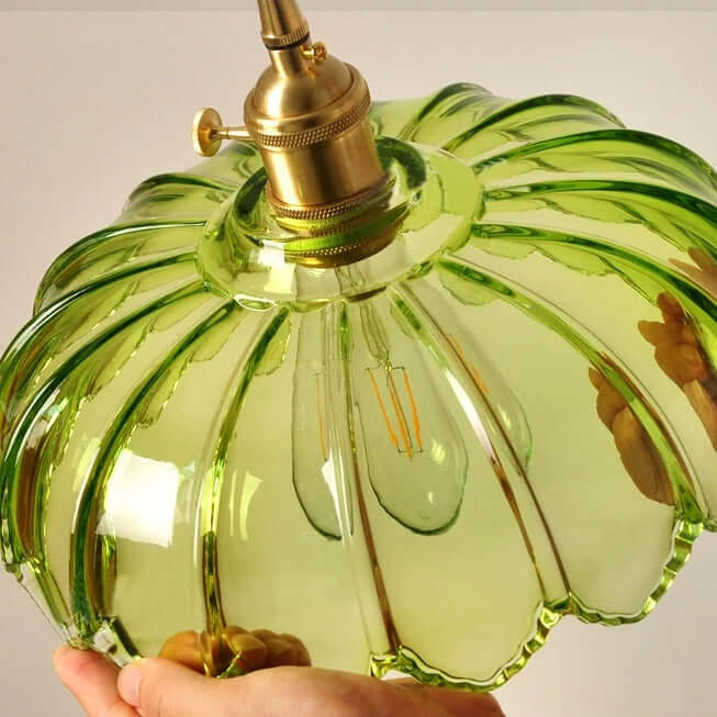 Vintage Glas Hängelampe