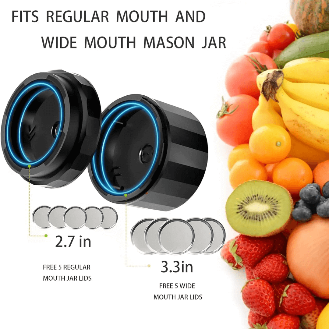 Machine à emballer sous vide électrique pour bocaux de conservation