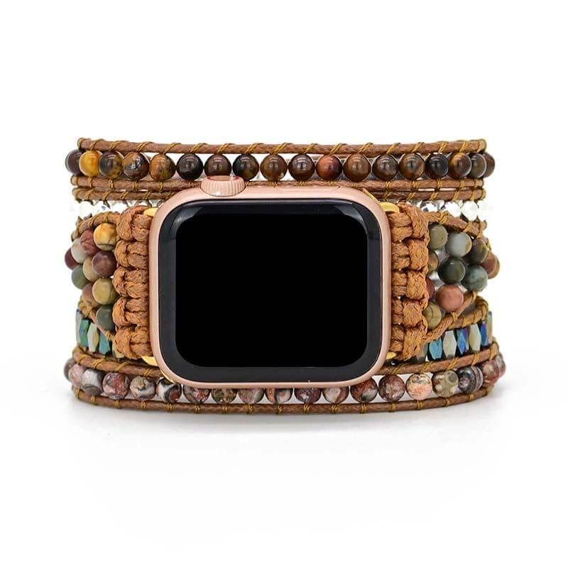 Bracelet Apple Watch œil de tigre - Orion