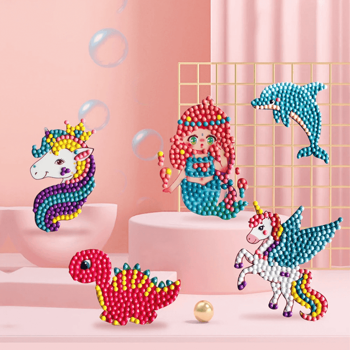 Diamant-Malset für Kinder - Kreatives DIY-Kunstwerk