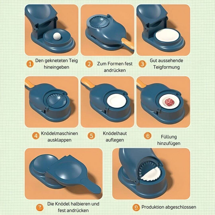 Machine à raviolis 2 en 1 pour des raviolis parfaits