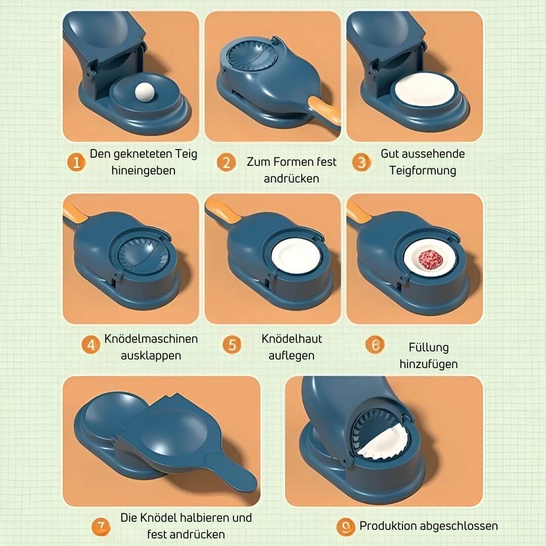 Machine à raviolis 2 en 1 pour des raviolis parfaits