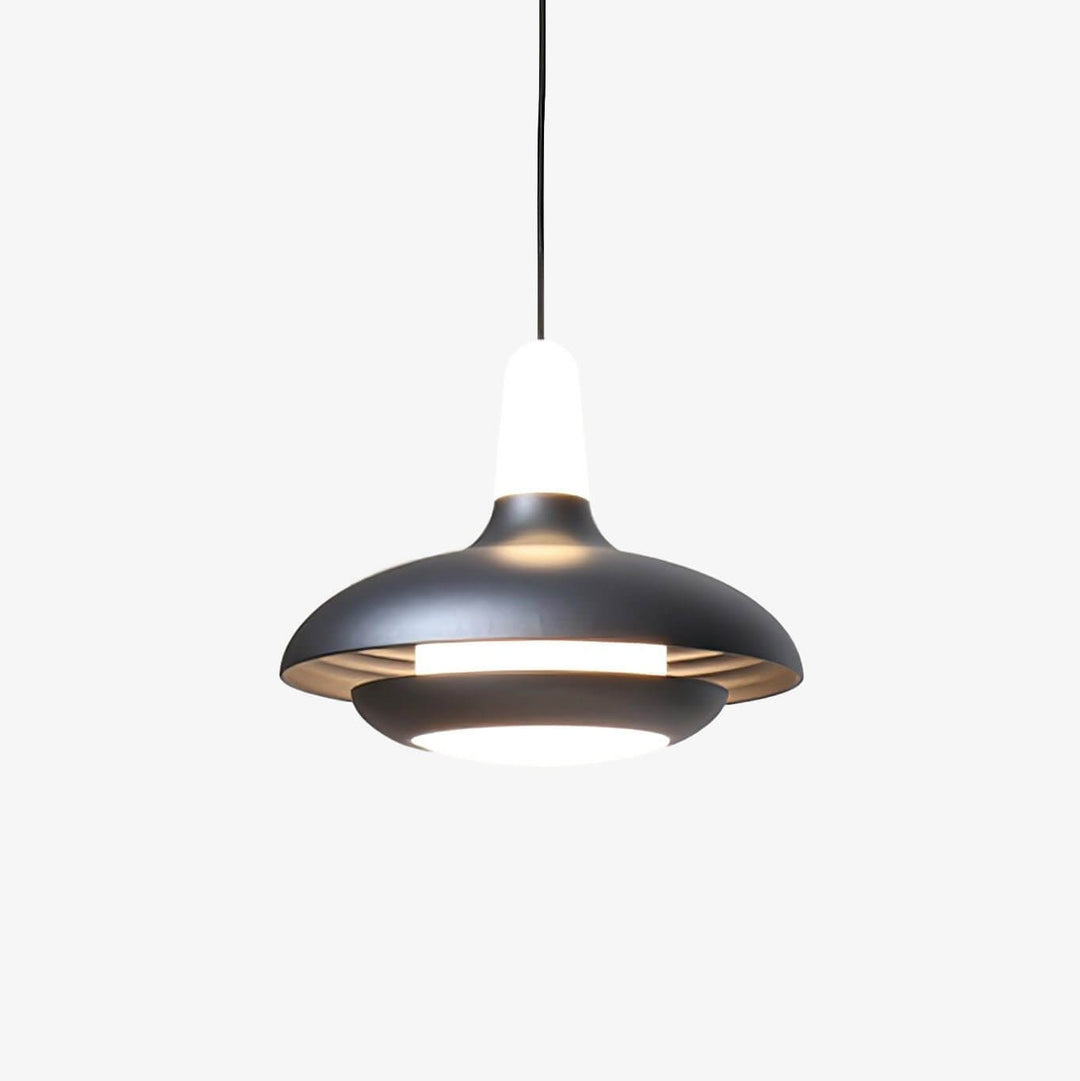 Suspension LED moderne, aluminium, 18 cm