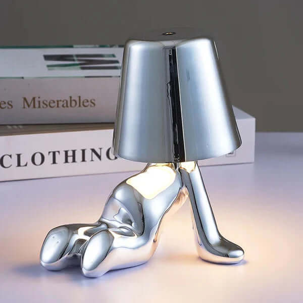 Lampe de table LED dimmable blanc chaud