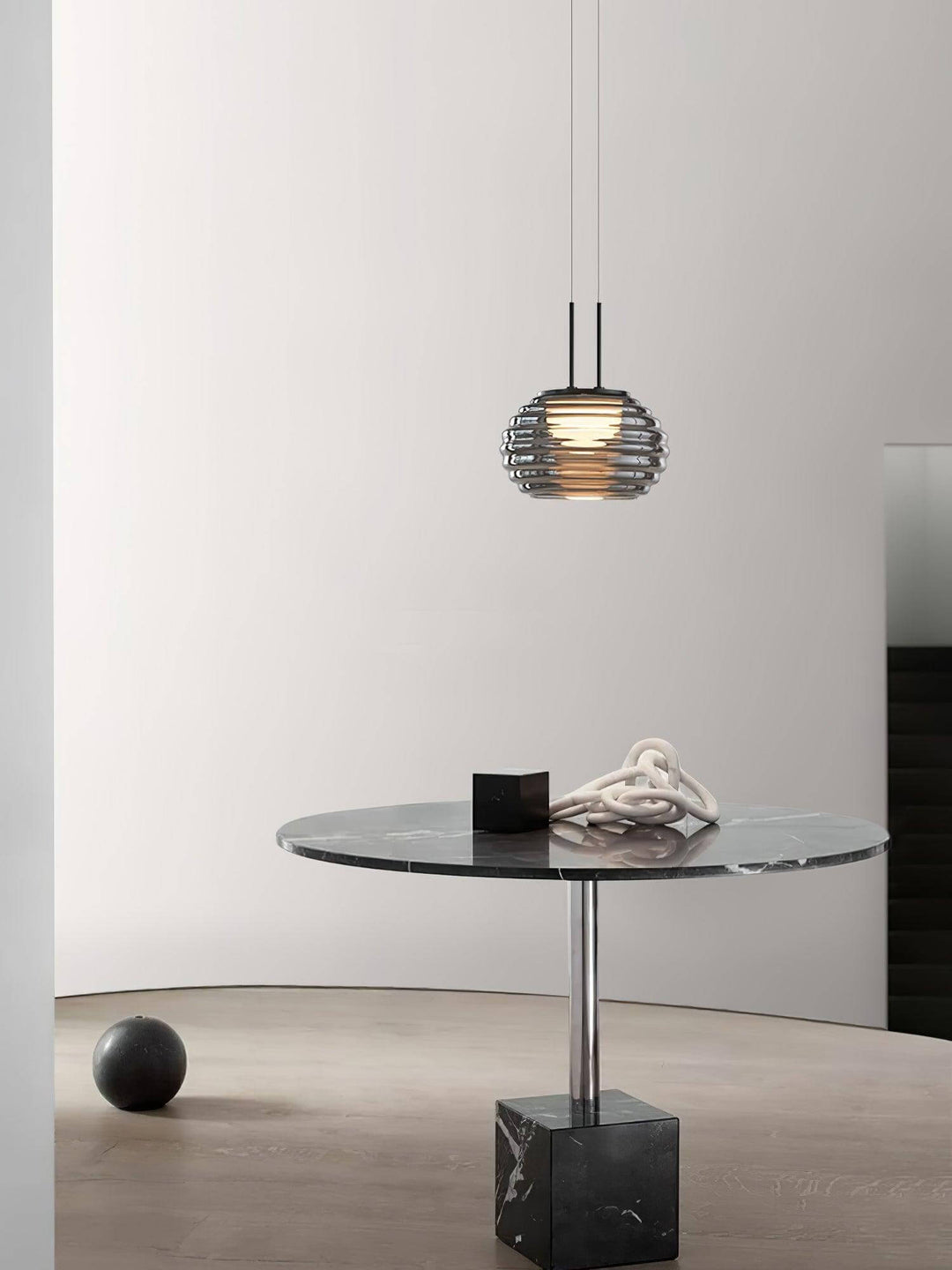 Suspension Halo moderne, 3 lumières