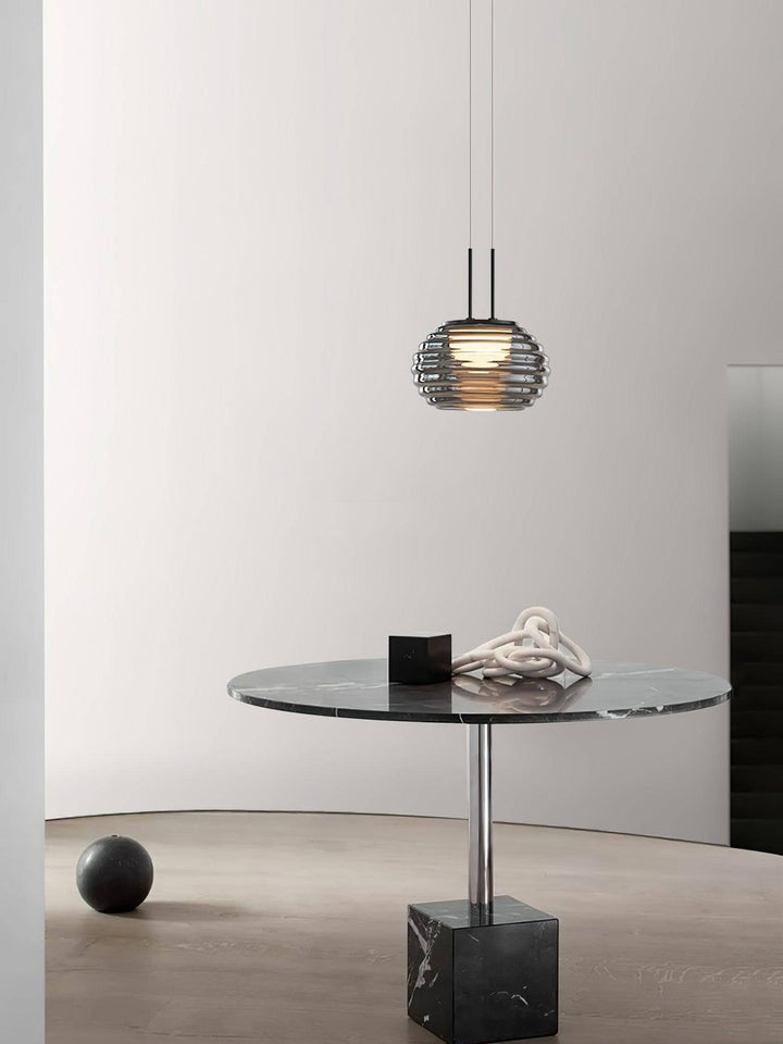 Suspension Halo moderne, 3 lumières